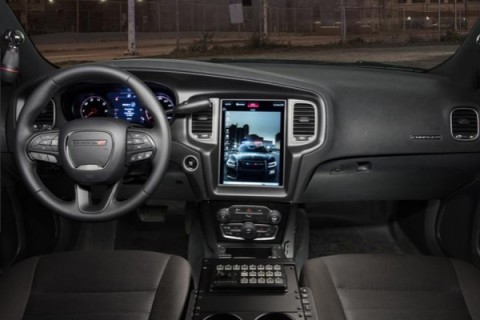 Dodge Revealed Uconnect 12.1 Touch screen System for Police Car